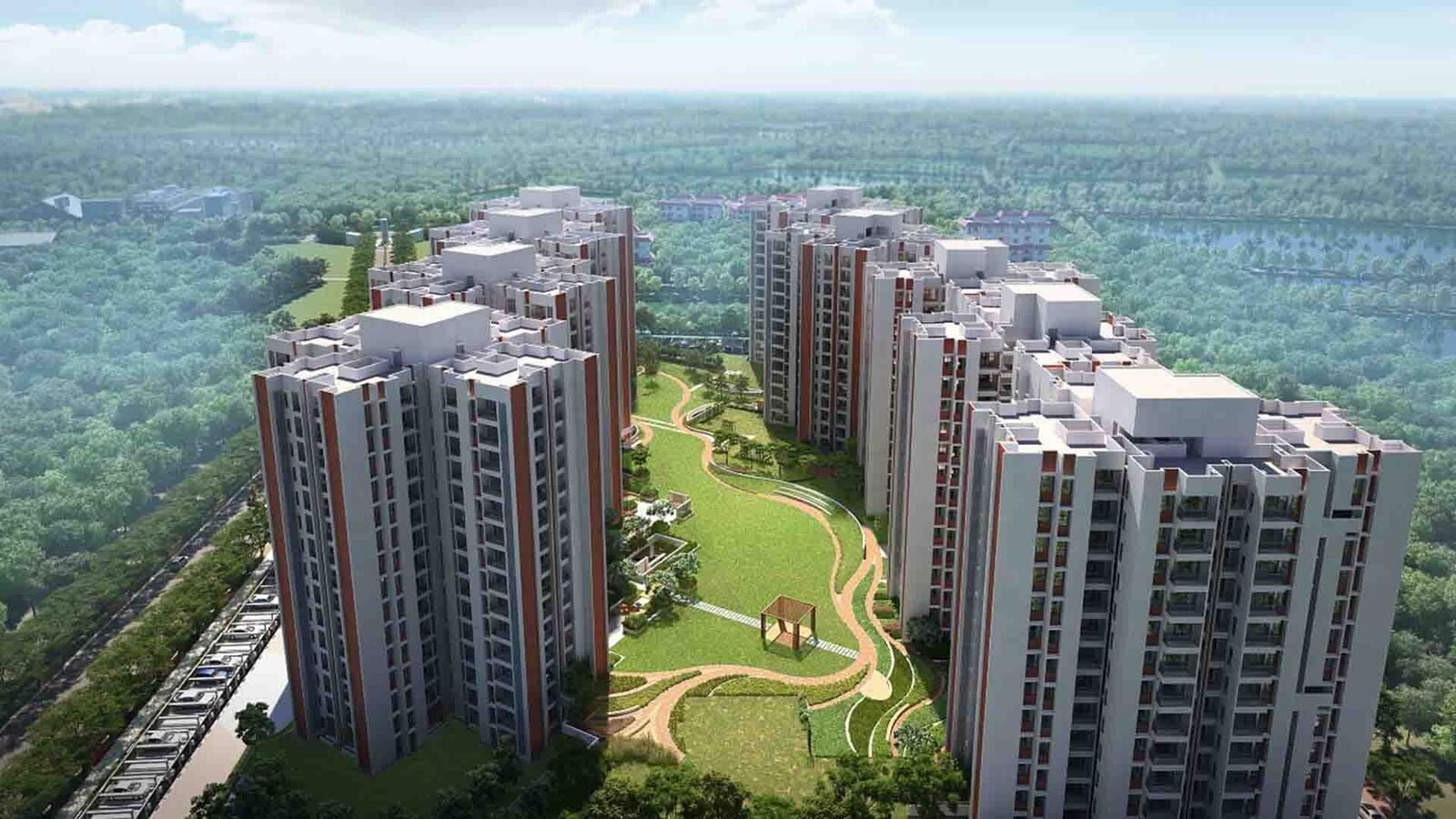 2 BHK 910 sqft flat for sale in DTC Capital City