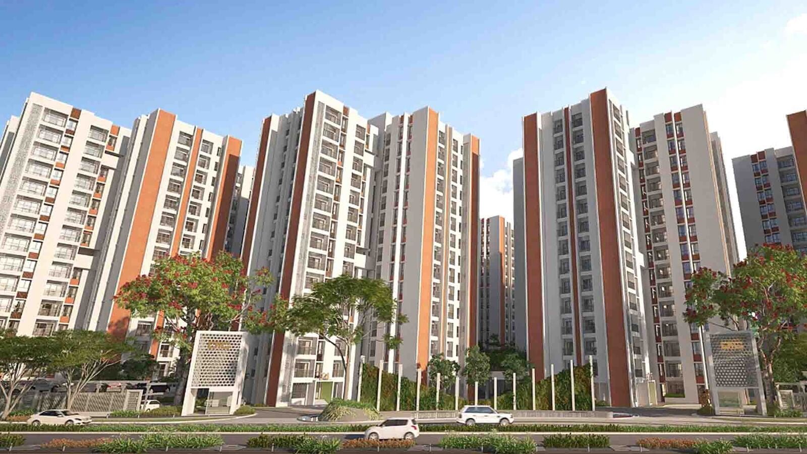 3bhk 1030 sqft flat for sale at DTC Capital City