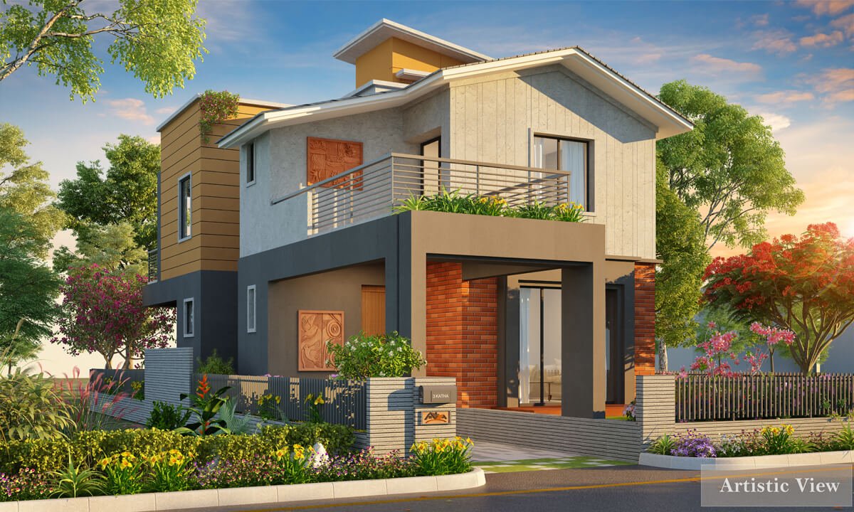 4 katha Bungalows for Sale | Buy Home at Newtown Villas